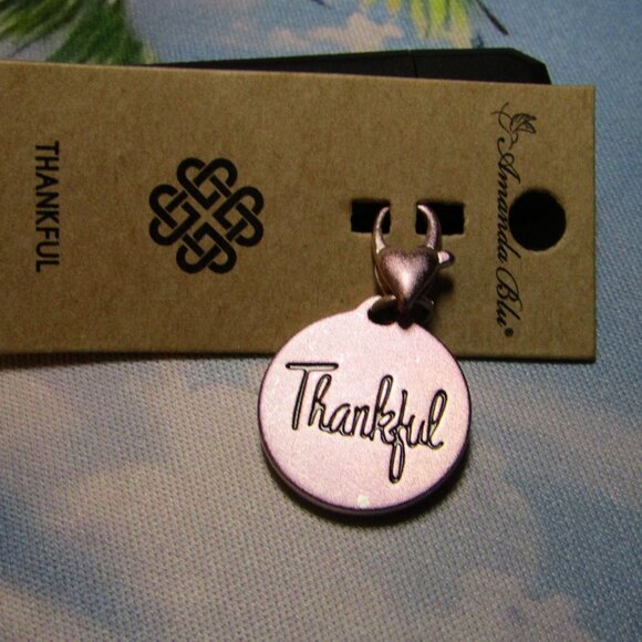 Bracelet Charms | Amanda Blu | Thankful - Picture 2 of 2